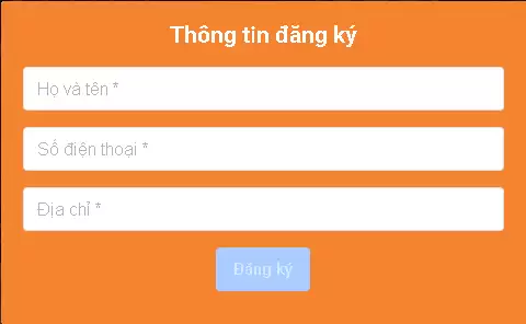 Điền đầy đủ thông tin trong bảng.