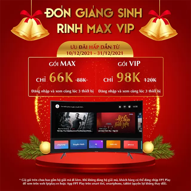 Đón Giáng Sinh – Rinh Max Vip Đón Giáng Sinh – Rinh Max Vip