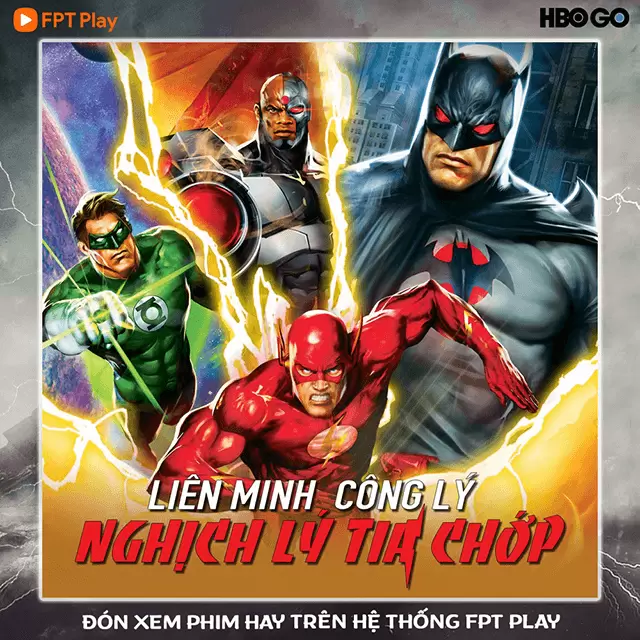 Liên Minh Công Lý: Nghịch Lý Tia Chớp - Justice League: The Flashpoint Paradox FPT Play