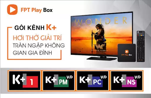 Gói K+ trên FPT Play. Gói K+ trên FPT Play.